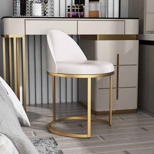Elevating Your Dressing Room - Our Nordic Style Makeup Stool Vanity Chair