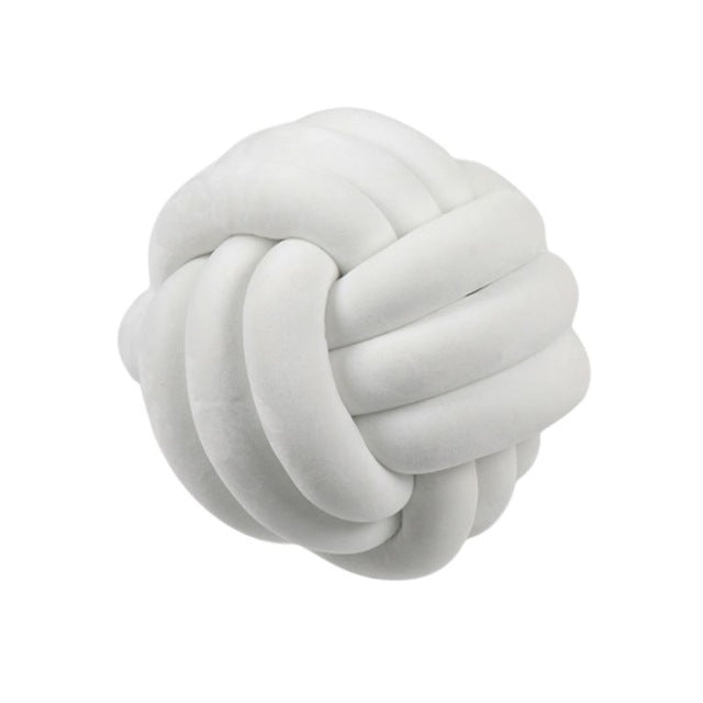 Soft Knot Ball Decorative Cushion