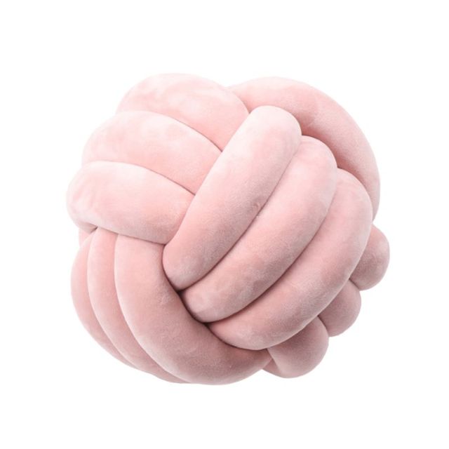 Soft Knot Ball Decorative Cushion