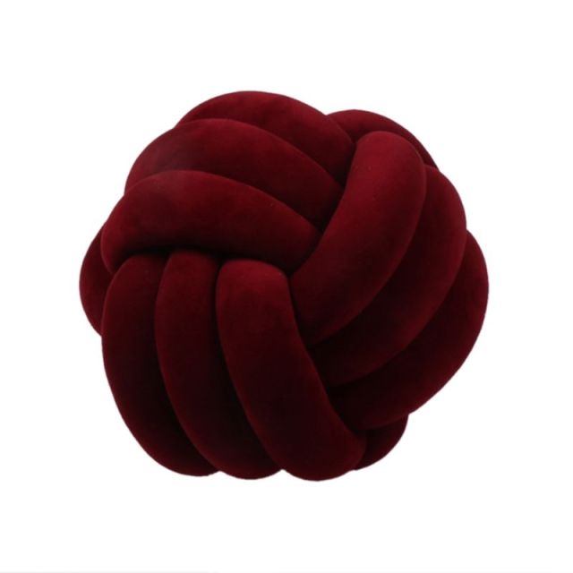 Soft Knot Ball Decorative Cushion