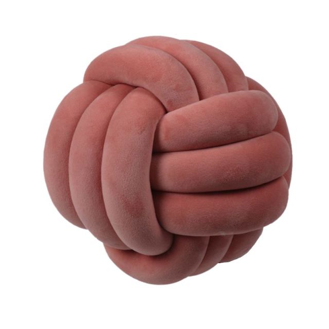 Soft Knot Ball Decorative Cushion