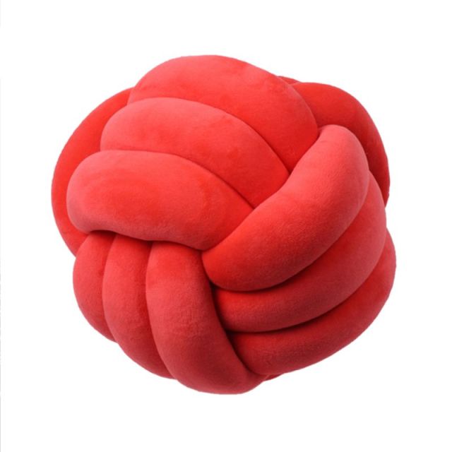 Soft Knot Ball Decorative Cushion