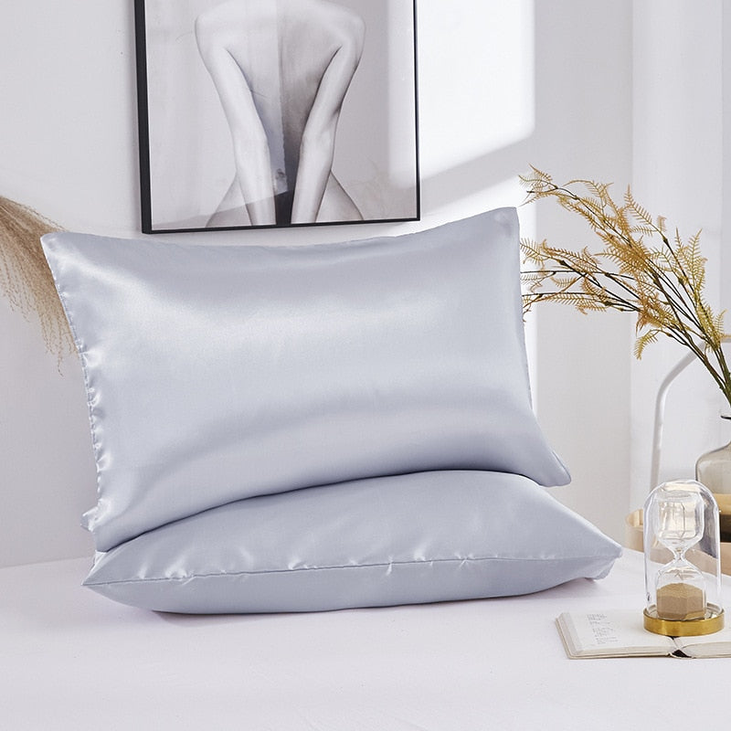 Silky Soft pure Satin Pillowcase Bedding