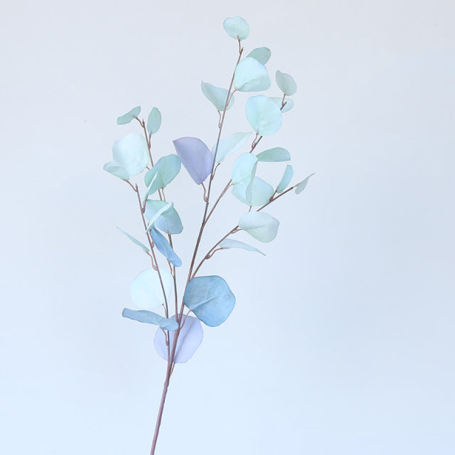 Artificial Plant Stems Faux Eucalyptus Branch Leaves Decoration