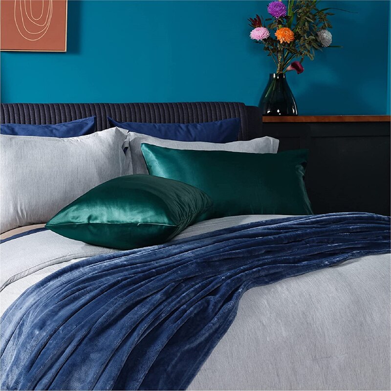 Silky Soft pure Satin Pillowcase Bedding